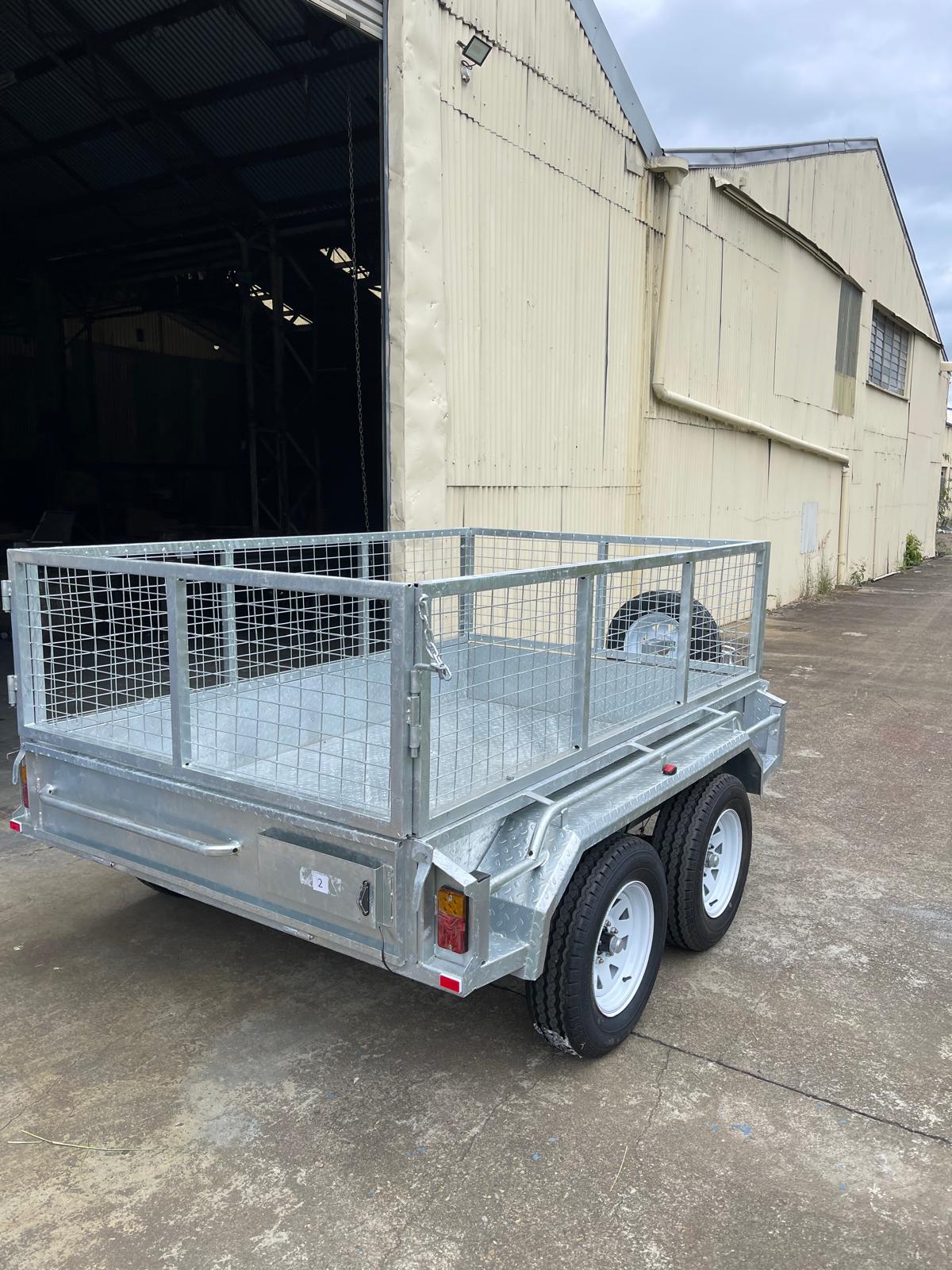 Galvanized Box Trailer – Durable & Corrosion-Resistant Transport Solution