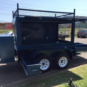 Tradesman Builder Trailer – Heavy Duty Mobile Storage & Work Trailer